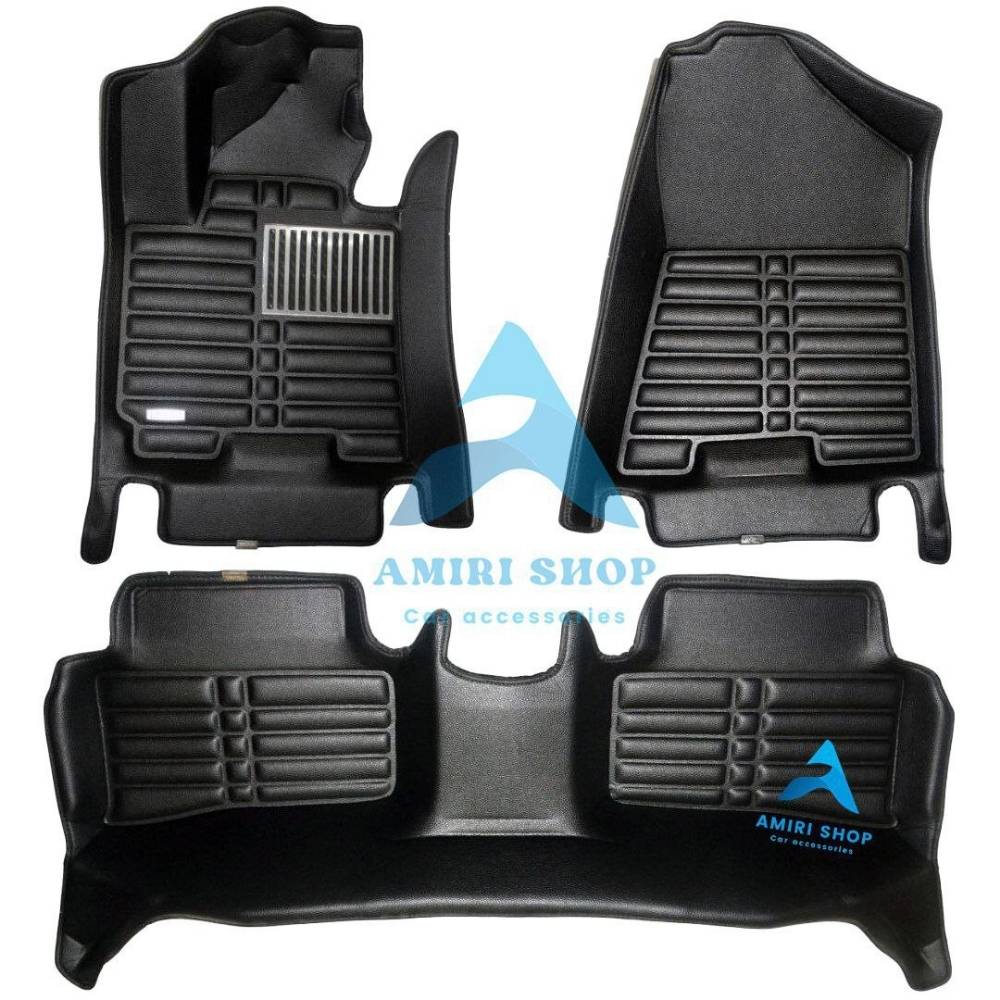 امیری شاپ (33) کفپوش پنج بعدی خارجی توسان 2023-2024 رنگ مشکی برند AM