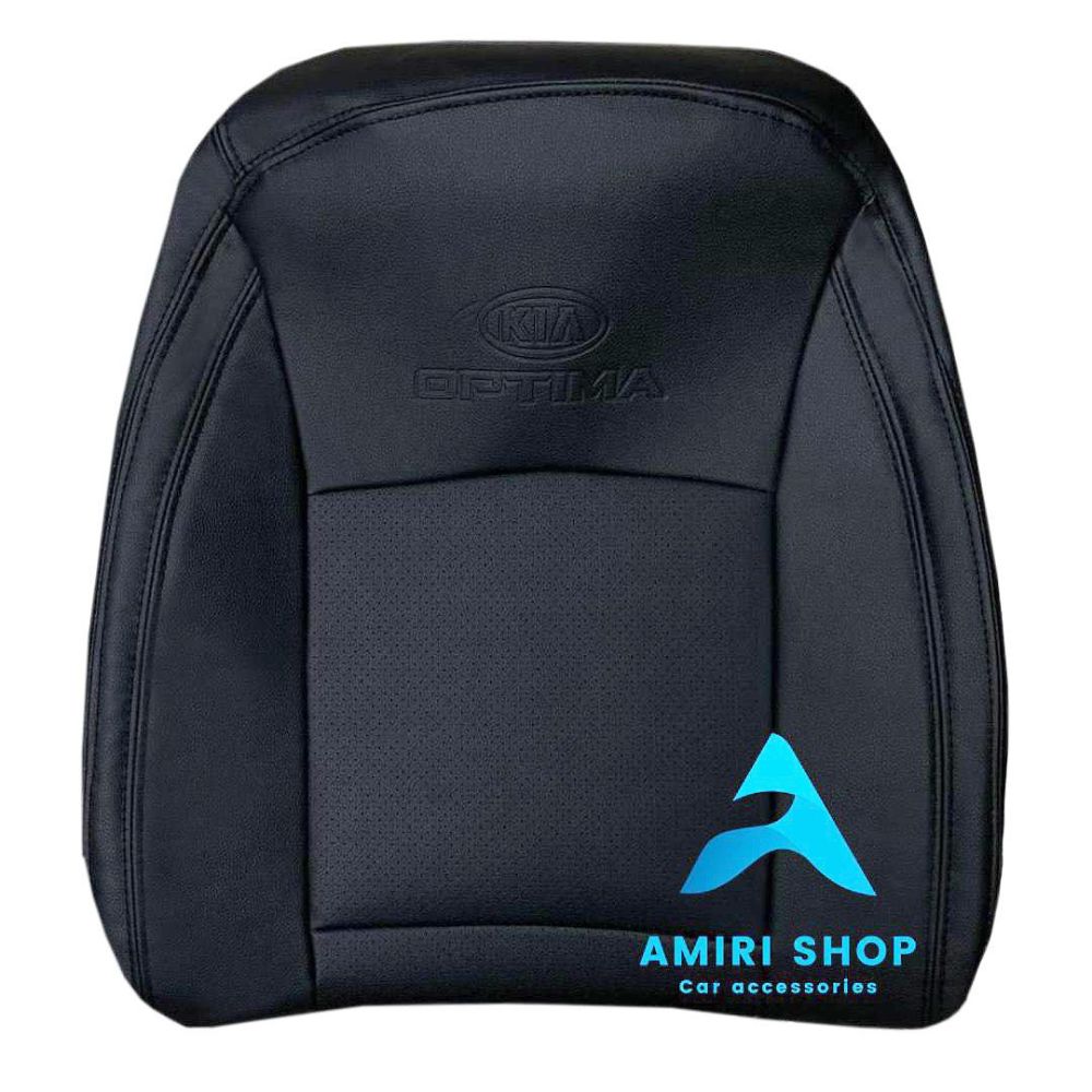 امیری شاپ (35) روکش صندلی اپتیما 2014-2015 تمام چرم رنگ مشکی