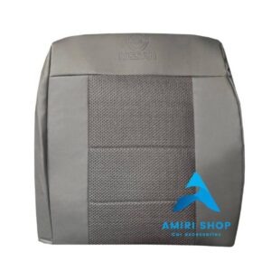 روکش صندلی پیکاپ چرم وسط پارچه رنگ طوسی