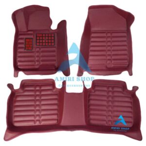 کفپوش پنج بعدی اپتیما 2014-2015 رنگ زرشکی برند AM