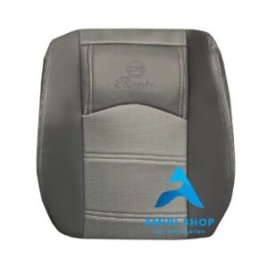 روکش صندلی رونیز تمام چرم رنگ طوسی