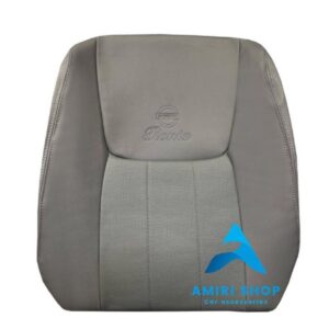 روکش صندلی رونیز تمام چرم رنگ طوسی