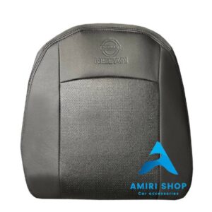 روکش صندلی نیسان قشقایی تمام چرم رنگ مشکی