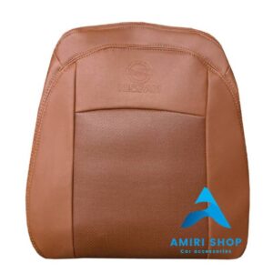 روکش صندلی قشقایی تمام چرم رنگ مارون