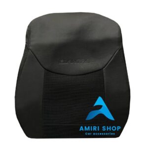 روکش صندلی النترا 2011-2016 چرم وسط پارچه رنگ مشکی