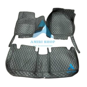 کفپوش شش بعدی گلدوزی موکت دار سوزوکی گرند ویتارا 2025 رنگ مشکی