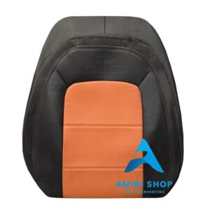 روکش صندلی سراتو نیو YD تمام چرم رنگ مشکی مارون