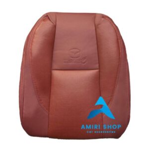 روکش صندلی مزدا3 2025 تمام چرم رنگ زرشکی