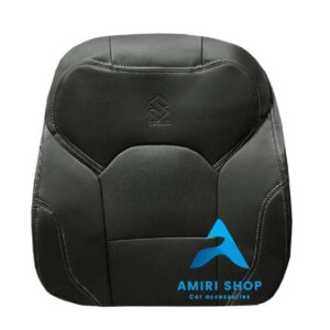 روکش صندلی سوزوکی گرند ویتارا 2025 تمام چرم رنگ مشکی دوخت طوسی