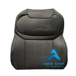 روکش صندلی لوکانو L7 تمام چرم خارجی رنگ طوسی تیره