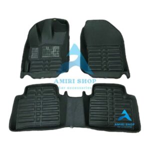 کفپوش پنج بعدی کربن کرولا الیت 2024-2025 رنگ مشکی برند AM