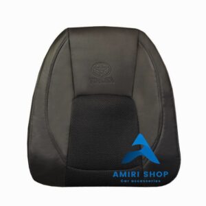 روکش صندلی کرولا الیت 2024-2025 چرم وسط پارچه رنگ مشکی