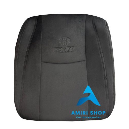 امیری شاپ رحیم لو (3) روکش صندلی پرادو دو درب 2005-2009 تمام مخمل رنگ طوسی