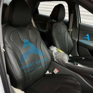 روکش صندلی النترا 2023-2025 تمام چرم رنگ مشکی