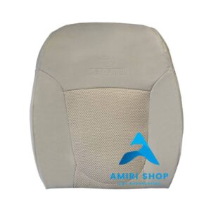 روکش صندلی سراتو سایپا چرم وسط پارچه رنگ کرم