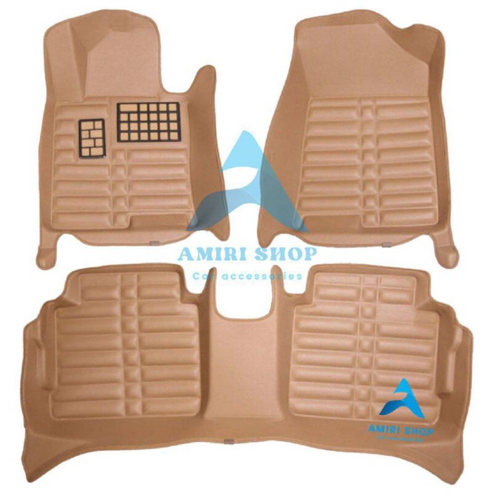 امیری شاپ_خدایاری (10) کفپوش پنج بعدی اپتیما GT Line 2016-2018 رنگ کرم برند AM