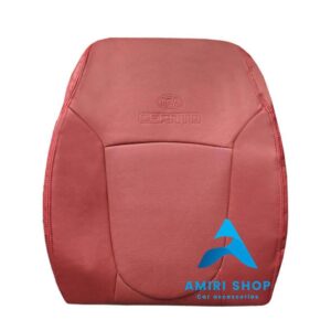 روکش صندلی سراتو سایپا تمام چرم رنگ زرشکی
