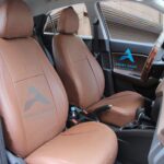 روکش صندلی i20 مونتاژ کرمان موتور تمام چرم رنگ مارون