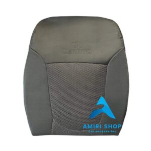 روکش صندلی سراتو سایپا چرم وسط پارچه رنگ طوسی