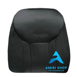 روکش صندلی آزرا گرانجور تمام چرم رنگ مشکی