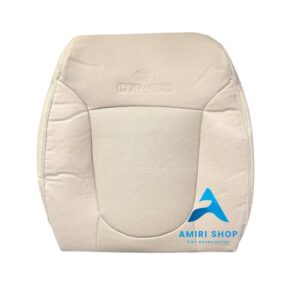 روکش صندلی سراتو سایپا تمام چرم رنگ کرم استخوانی