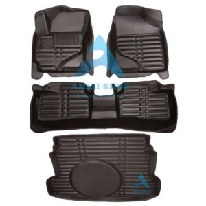 کفپوش پنج بعدی و کفی صندوق سراتو سایپا رنگ مشکی