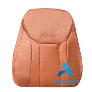 روکش صندلی آزرا گرنجور تمام چرم دلتا رنگ مارون