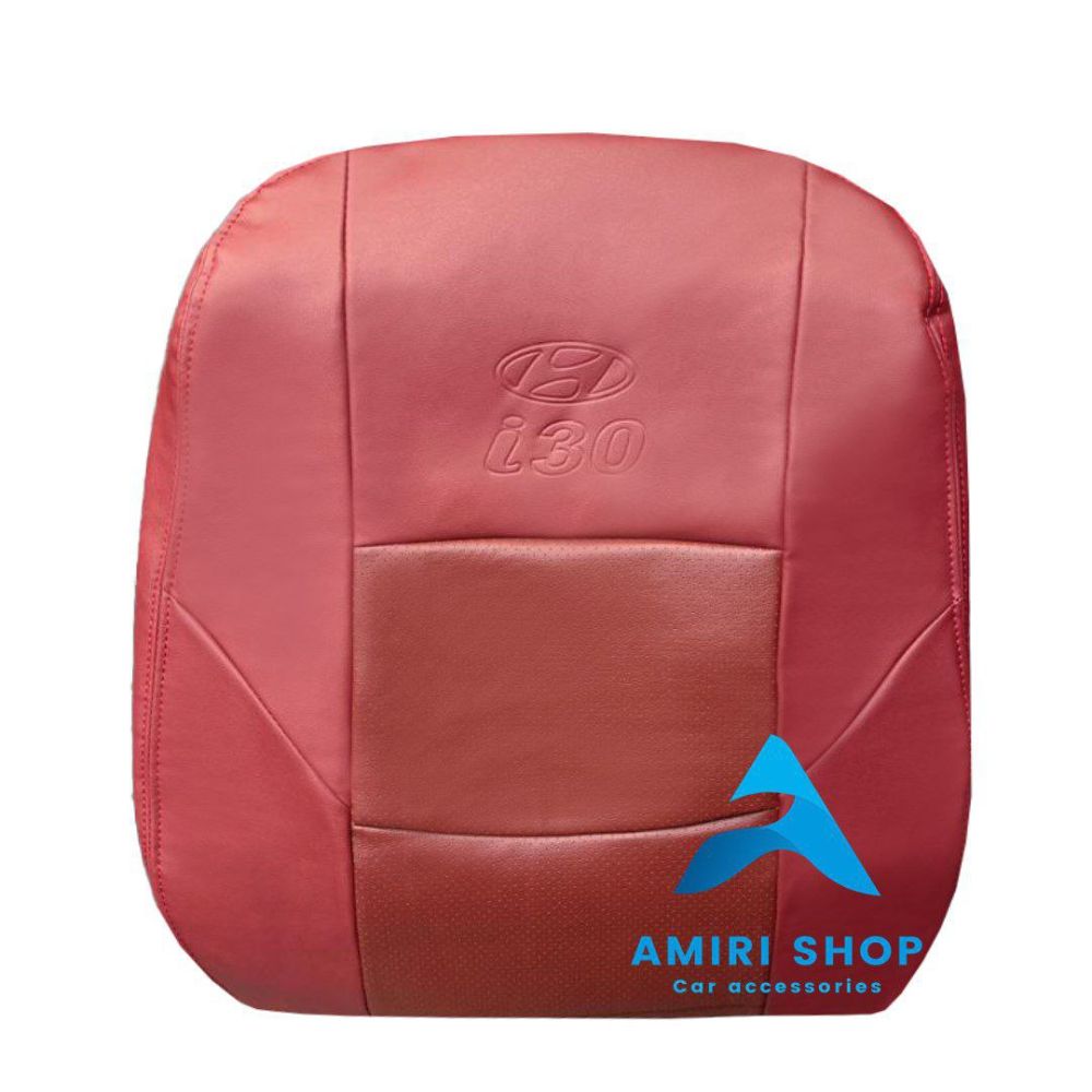 امیری شاپ_خدایاری (23) روکش صندلی i30 تمام چرم رنگ زرشکی