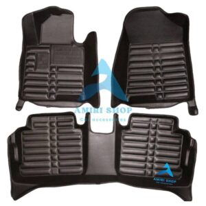 کفپوش پنج بعدی آزرا گرنجور رنگ مشکی برند A