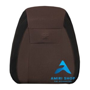 روکش صندلی i20 مونتاژ کرمان موتور تمام پارچه رنگ قهوه ای موکا