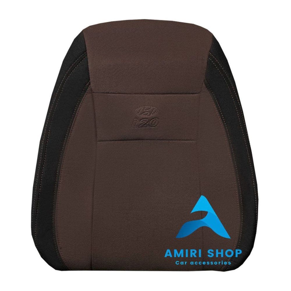 امیری شاپ_خدایاری (6) (1) روکش صندلی i20 مونتاژ کرمان موتور تمام پارچه رنگ قهوه ای موکا