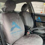 روکش صندلی سراتو سایپا تمام مخمل رنگ طوسی