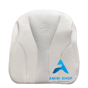 روکش صندلی ام جی پنج MG5 تمام چرم رنگ کرم استخوانی