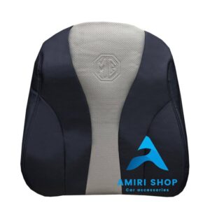 روکش صندلی ام جی پنج MG5 تمام چرم رنگ مشکی کرم
