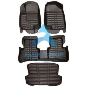 کفپوش پنج بعدی و کفی صندوق KMC SR3 رنگ مشکی