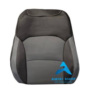 روکش صندلی جک j4 جدید روکش صندلی KMC ایگل تمام چرم رنگ مشکی طوسی