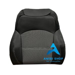 روکش صندلی جک j4 جدید روکش صندلی KMC ایگل چرم پارچه رنگ مشکی