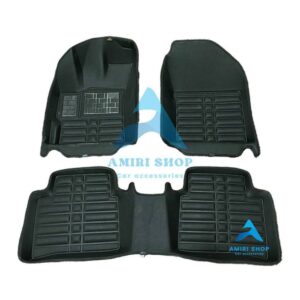 کفپوش پنج بعدی کربن CHR رنگ مشکی