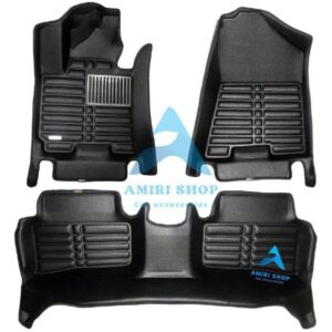 کفپوش پنج بعدی وارداتی اسپورتیج 2011-2015 رنگ مشکی