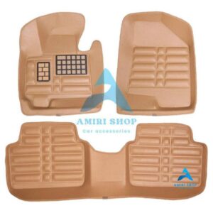 کفپوش پنج بعدی اسپورتیج 2011-2015 رنگ کرم برند AM