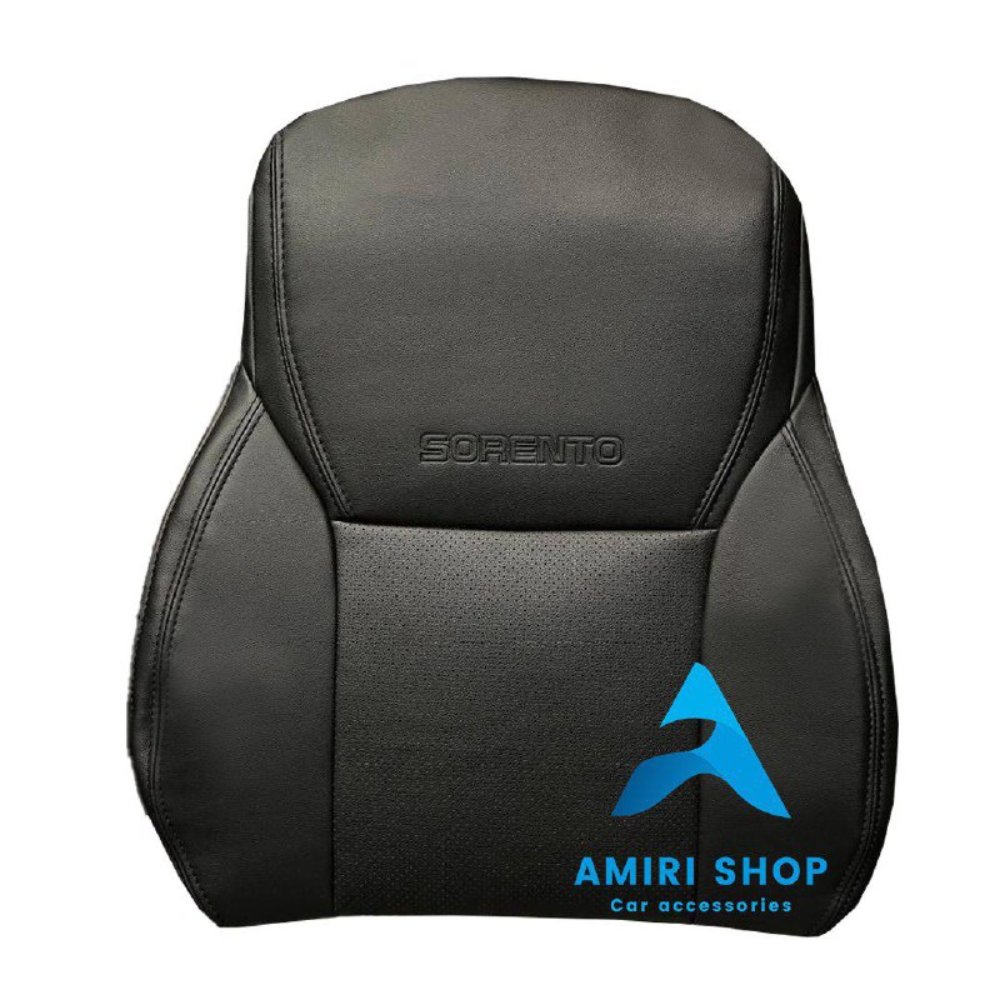 روکش صندلی سورنتو GT LINE 2016-2018 تمام چرم رنگ مشکی