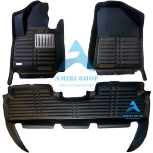 کفپوش پنج بعدی وارداتی سورنتو GT LINE 2016-2018 رنگ مشکی