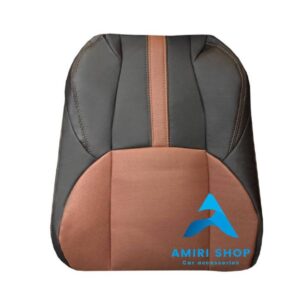 روکش صندلی فرانت لندر تمام چرم رنگ مشکی مارون