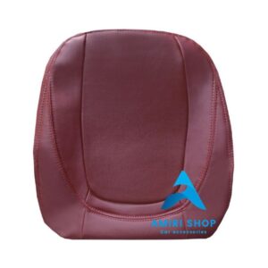 روکش صندلی پیکانتو تمام چرم رنگ زرشکی