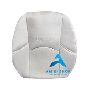 روکش صندلی موهاوی تمام چرم رنگ کرم استخوانی