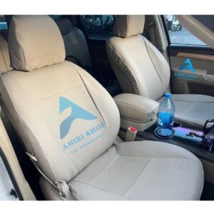 روکش صندلی موهاوی تمام چرم رنگ کرم