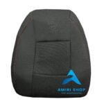 روکش صندلی لیفان X50 تمام پارچه رنگ مشکی دوخت قرمز